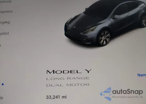 2022 Tesla Model Y Long Range Dual Motor All-Wheel Drive from USA, damaged, VIN 7SAYGDEE1NF558865